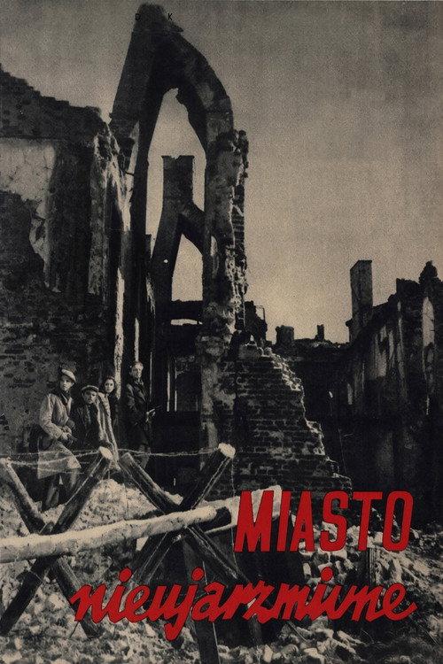 Unvanquished City 1950 official movie poster