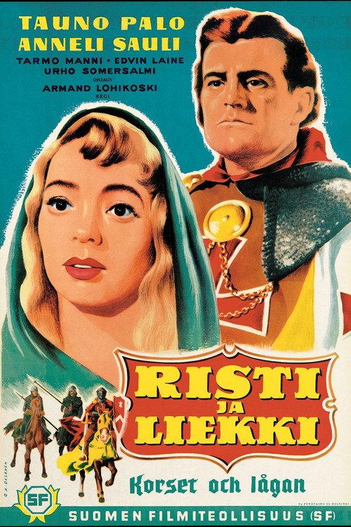 Risti ja liekki 1957 official movie poster