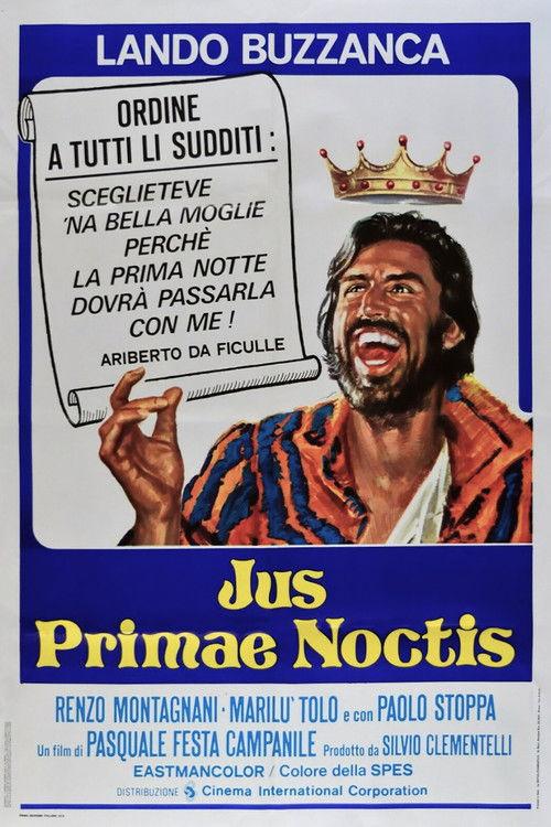 Jus primae noctis 1972 official movie poster