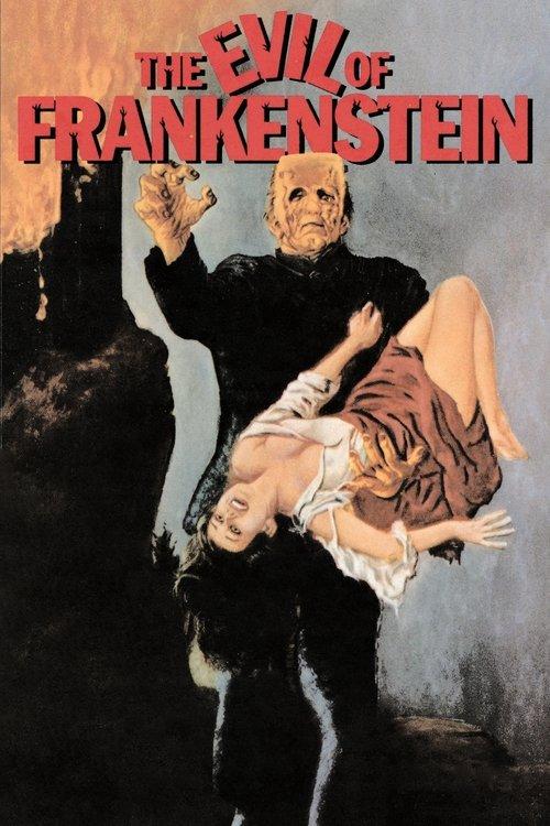 The Evil of Frankenstein 1964 official movie poster