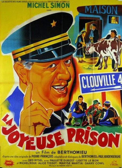La joyeuse prison 1956 official movie poster