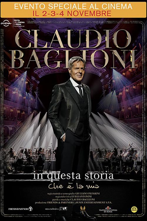 Claudio Baglioni - In questa storia che è la mia 2021 official movie poster