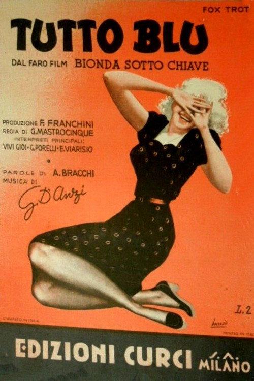 Bionda sottochiave 1939 official movie poster