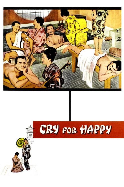 Cry for Happy 1961 official movie poster