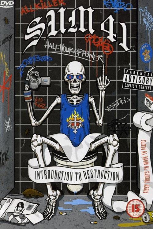 Sum 41: Introduction to Destruction 2002 official movie poster