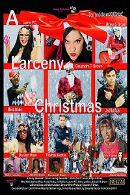 A Larceny Christmas 2019 official movie poster