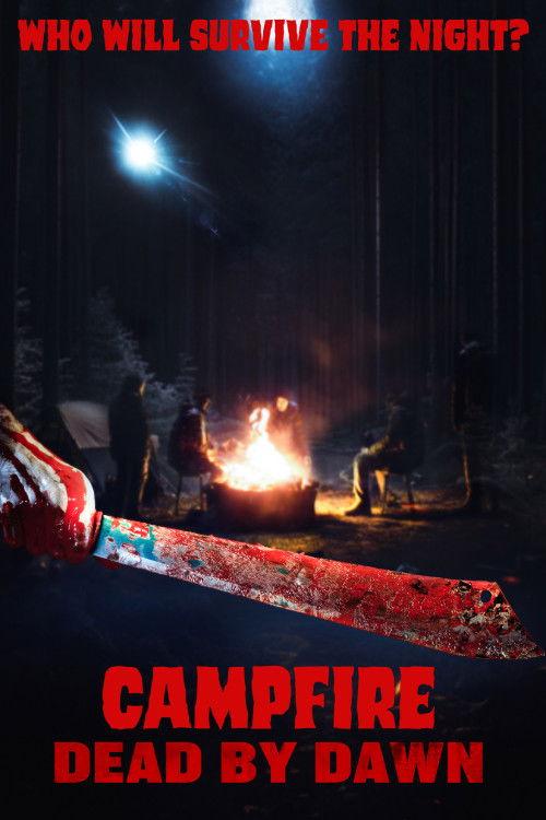 Campfire Dead by Dawn 2024 official movie poster