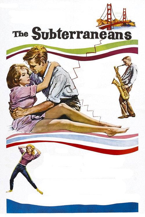 The Subterraneans 1960 official movie poster