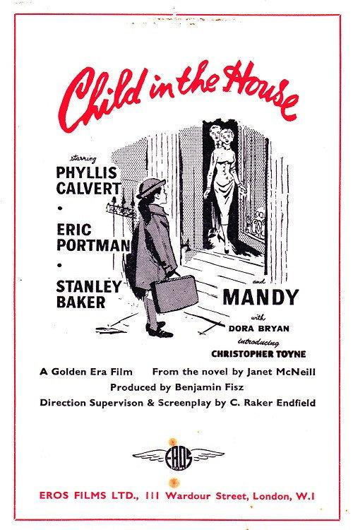 Child in the House 1956 official movie poster
