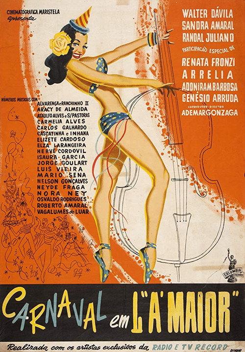 Carnival in A Major 1955 official movie poster