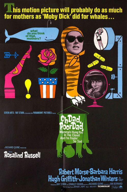 Oh Dad, Poor Dad, Mamma's Hung You in the Closet and I'm Feeling So Sad 1967 official movie poster