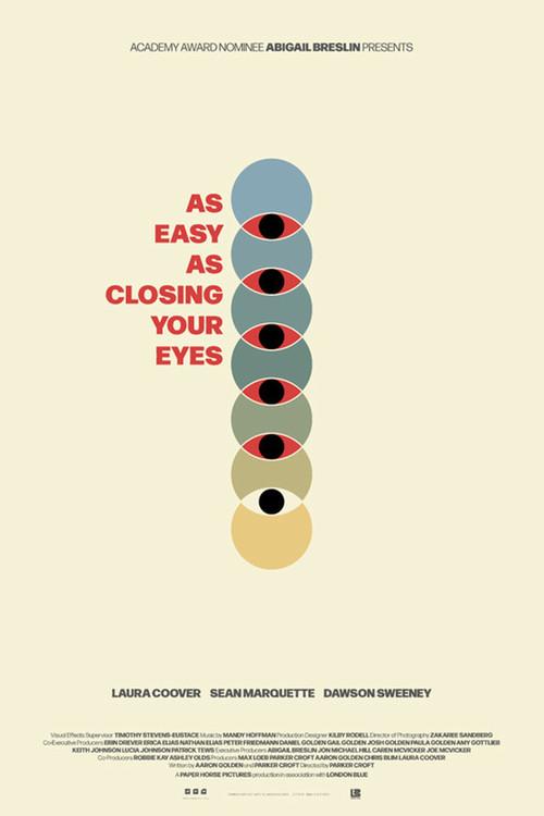 As Easy As Closing Your Eyes 2024 official movie poster