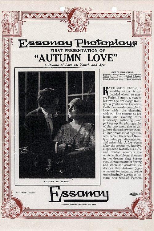 Autumn Love 1913 official movie poster