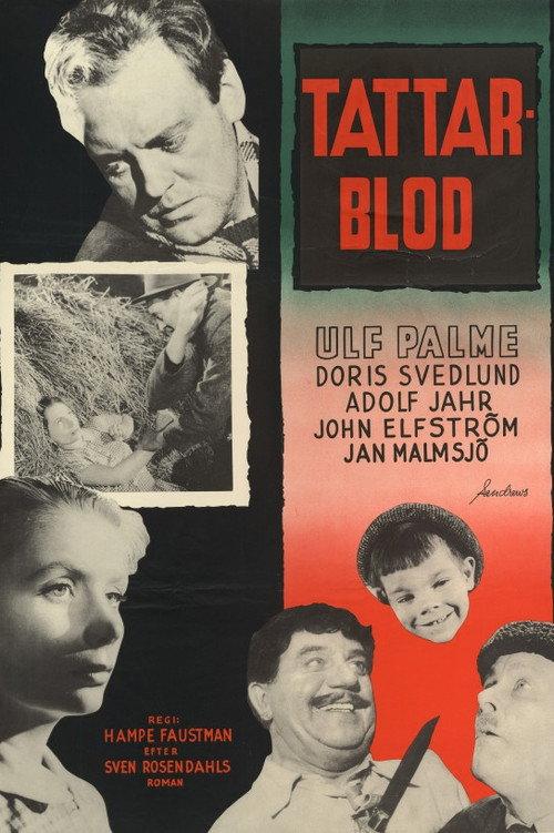 Tattarblod 1954 official movie poster