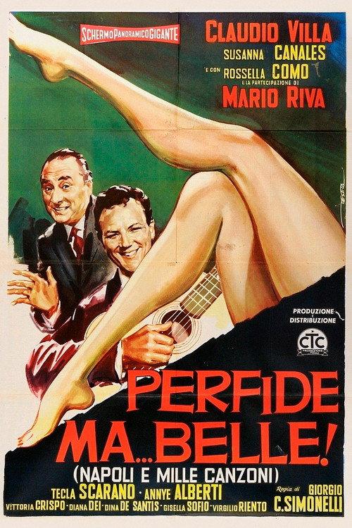 Perfide.... ma belle 1958 official movie poster