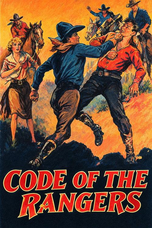 Code of the Rangers 1938 official movie poster
