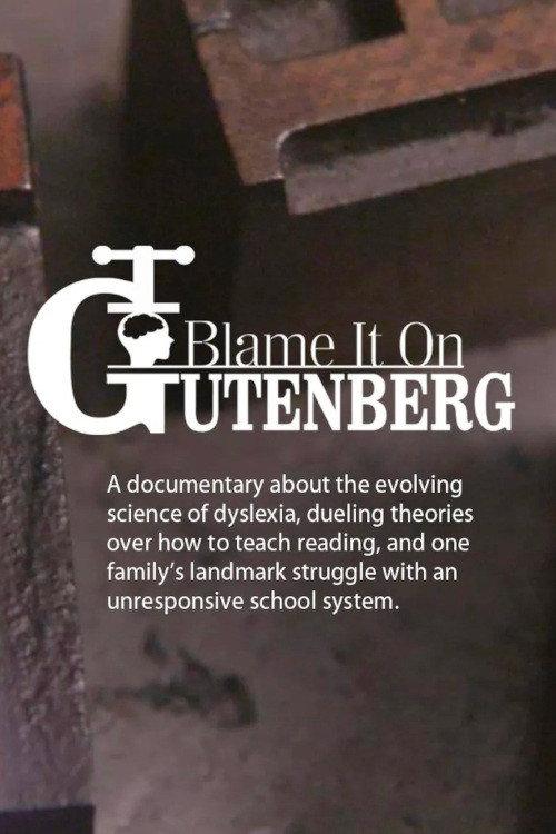 Blame It On Gutenberg 2022 official movie poster
