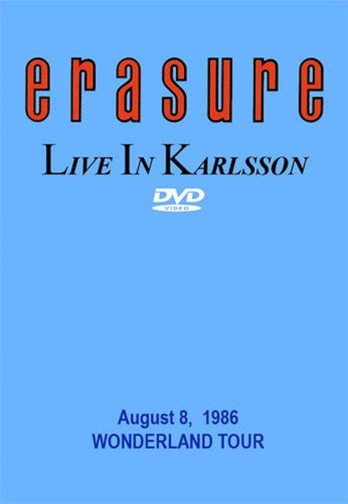Erasure: Live at Karlsson 2011 official movie poster