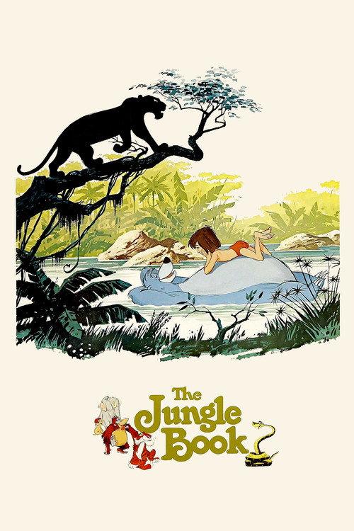 The Jungle Book 1967 official movie poster