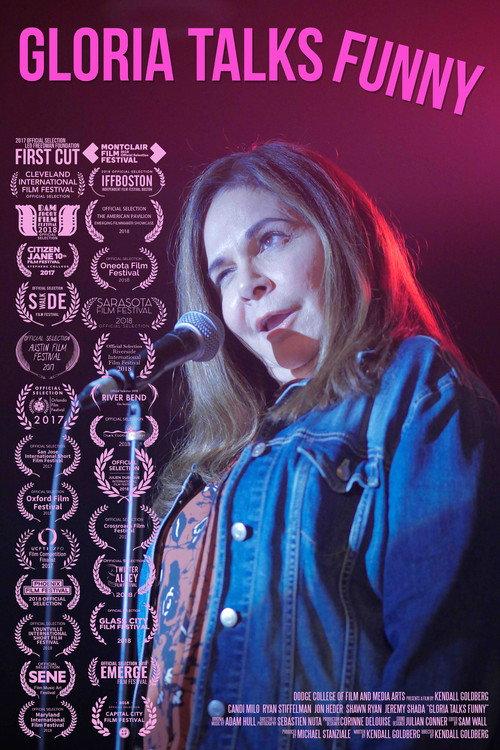 Gloria Talks Funny 2018 official movie poster