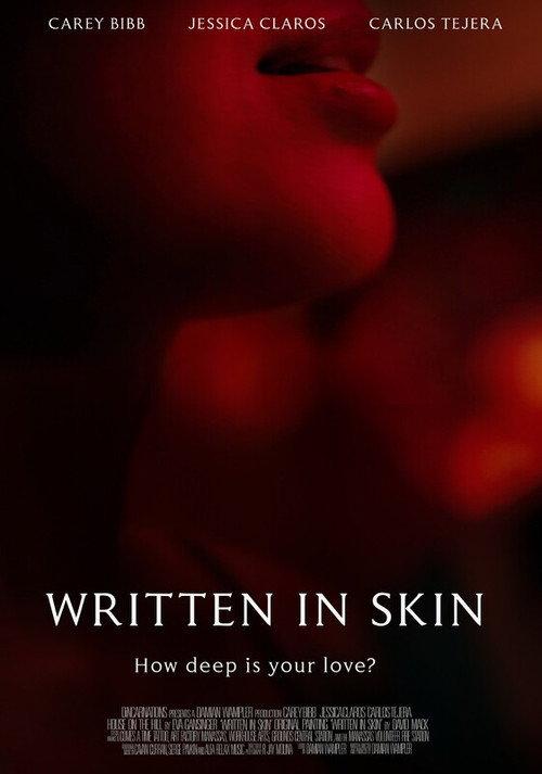 Written in Skin 2024 official movie poster