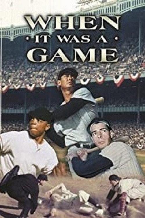 When It Was a Game 2 1992 official movie poster