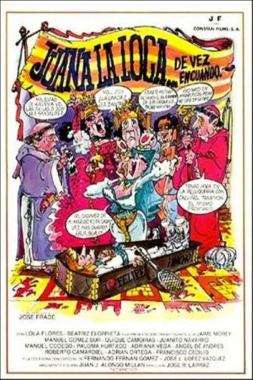 Juana la Loca… de vez en cuando 1983 official movie poster