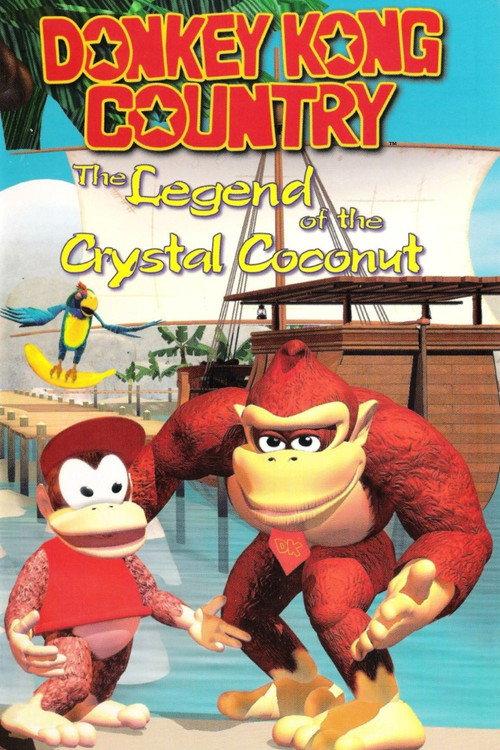 Donkey Kong Country: The Legend of the Crystal Coconut 1997 official movie poster