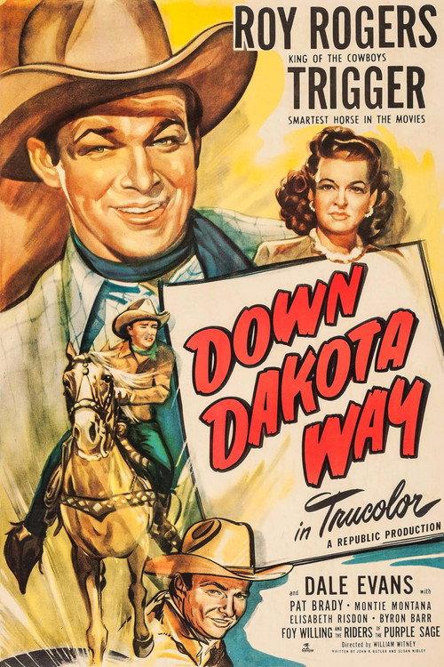 Down Dakota Way 1949 official movie poster
