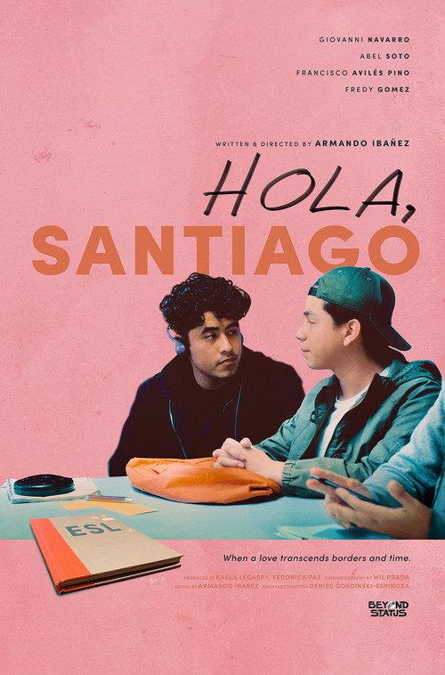 Hola, Santiago 2023 official movie poster