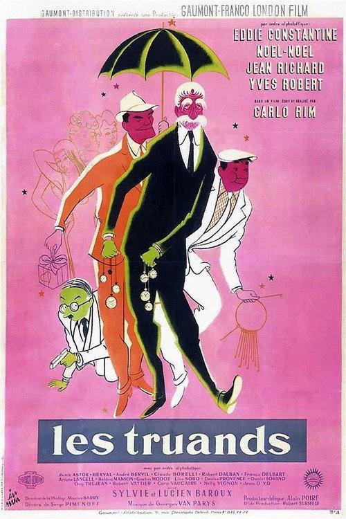 Les Truands 1956 official movie poster