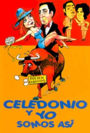 Celedonio y yo somos así 1977 official movie poster