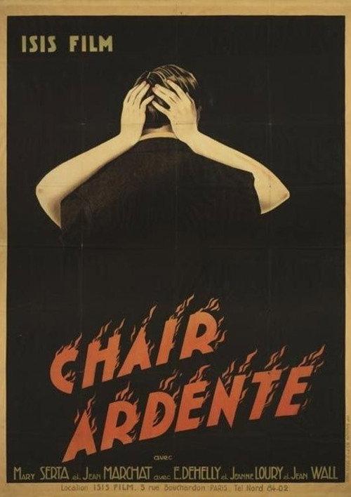 Burning chair 1932 official movie poster