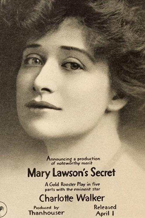 Mary Lawson's Secret 1917 official movie poster