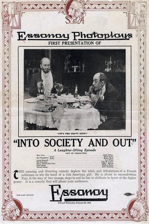 Into Society and Out 1914 official movie poster
