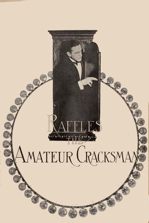Raffles, the Amateur Cracksman 1917 official movie poster