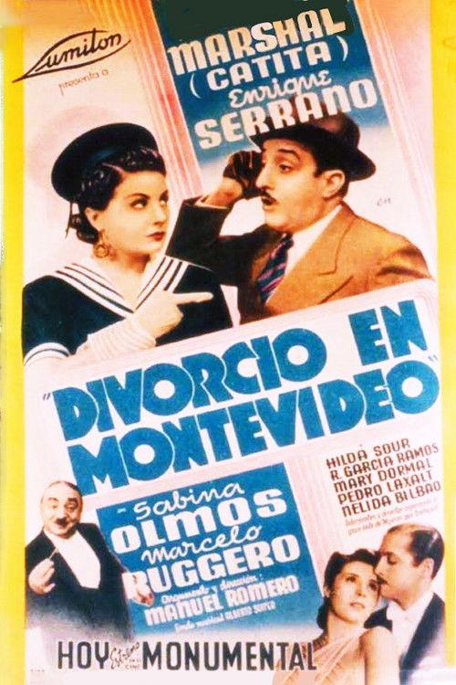 Divorce in Montevideo 1939 official movie poster