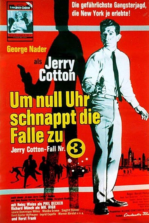 Jerry Cotton: The Trap Snaps Shut at Midnight 1966 official movie poster