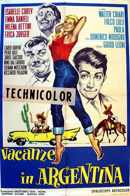 Vacanze in Argentina 1966 official movie poster
