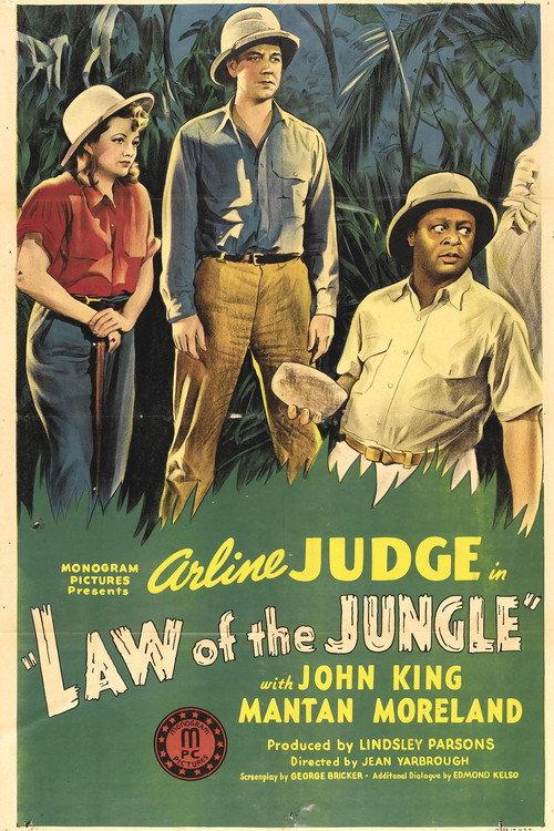 Law of the Jungle 1942 official movie poster