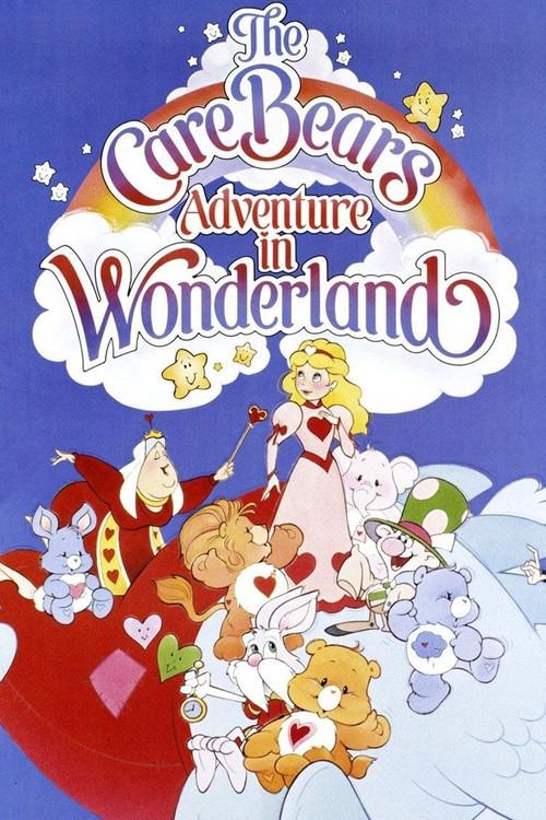 The Care Bears Adventure in Wonderland 1987 official movie poster