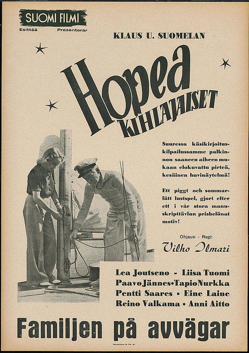 Hopeakihlajaiset 1942 official movie poster