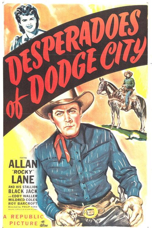 Desperadoes of Dodge City 1948 official movie poster