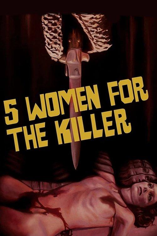 Five Women for the Killer 1974 official movie poster