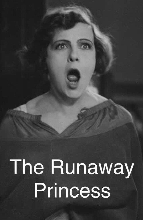 The Runaway Princess 1929 official movie poster