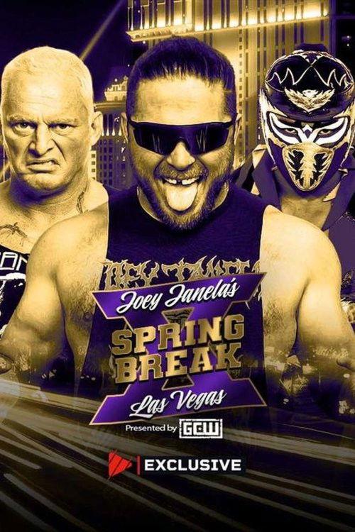GCW: Joey Janela's Spring Break X 2026 official movie poster
