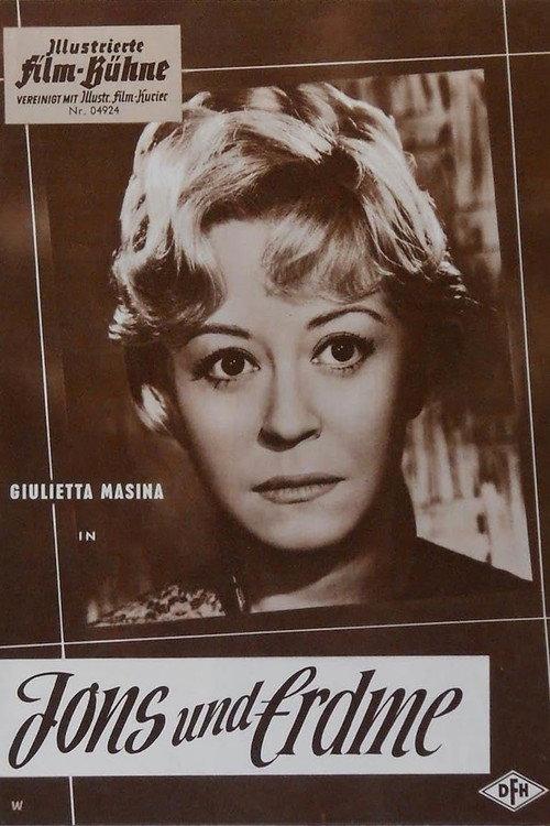 Jons und Erdme 1959 official movie poster