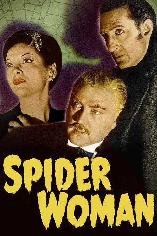 The Spider Woman 1943 official movie poster