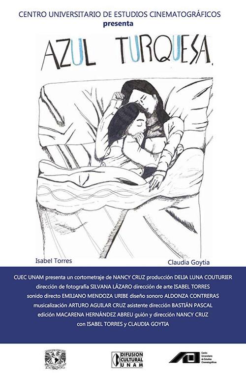 Azul turquesa 2014 official movie poster