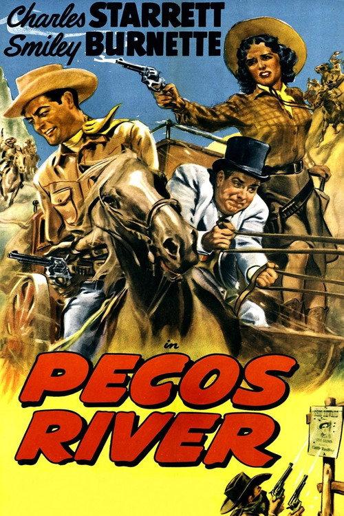 Pecos River 1951 official movie poster